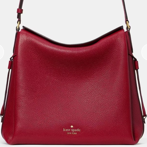 Kate Spade (NWT) Red Jam Dumpling Large Shoulder Bag - Picture 2 of 8